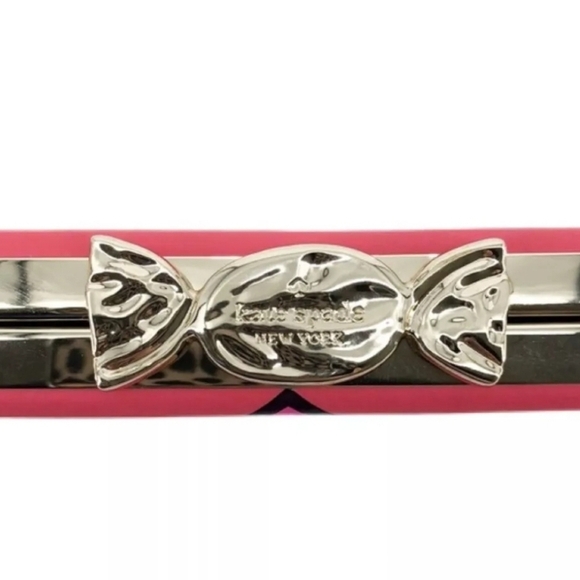 ❤️🔹️KATE SPADE 🔹️Candy Shop Sweet Wrapper Clutch ✨️🩷 - Picture 3 of 7